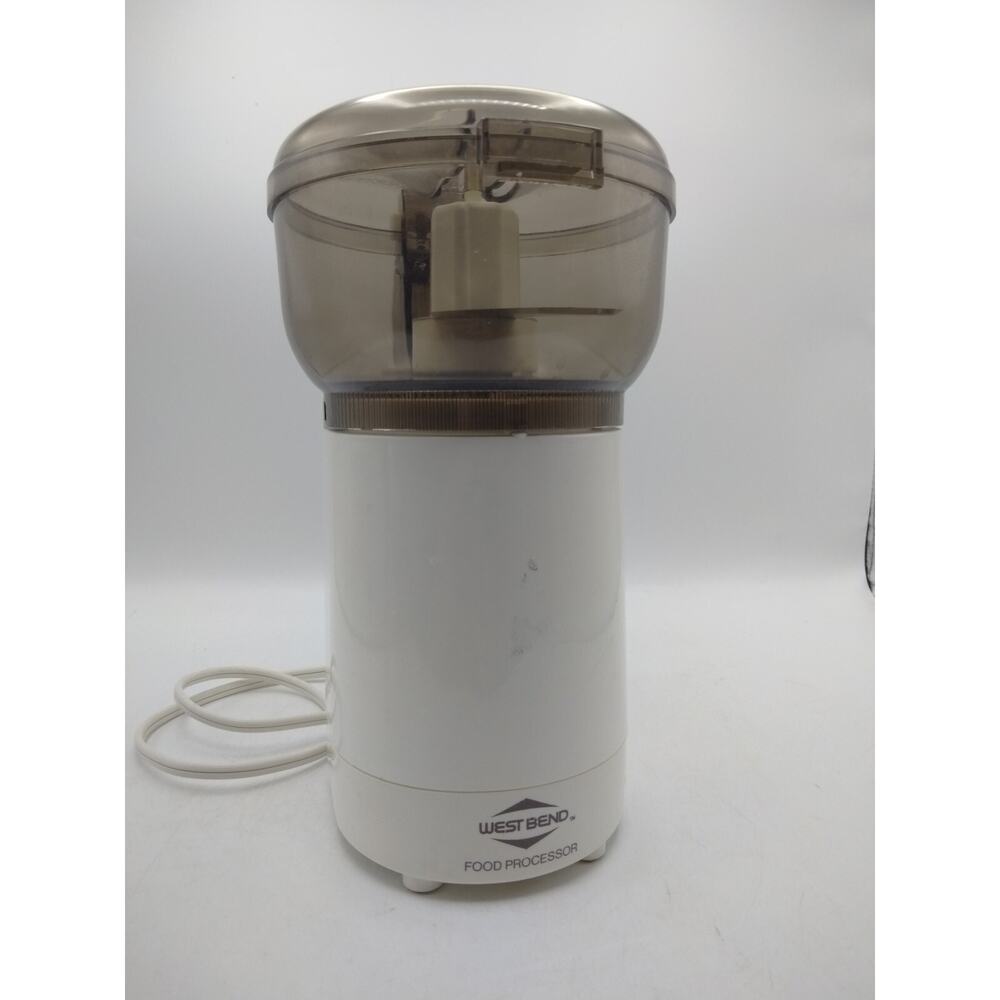 Vintage West Bend High Performance Food Processor 6500T-1 TESTED Working
